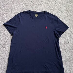 Polo Ralph Lauren Men's Navy Blue Short Sleeve Crew Neck T-Shirt